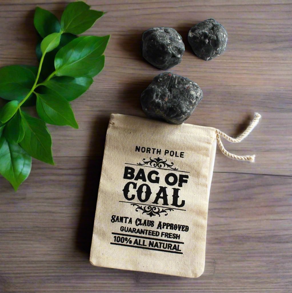 Bag of Coal Soap