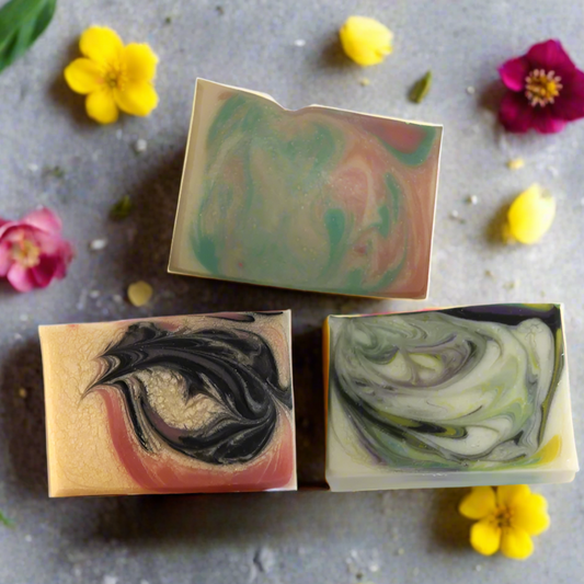 Floral Soap Bundle