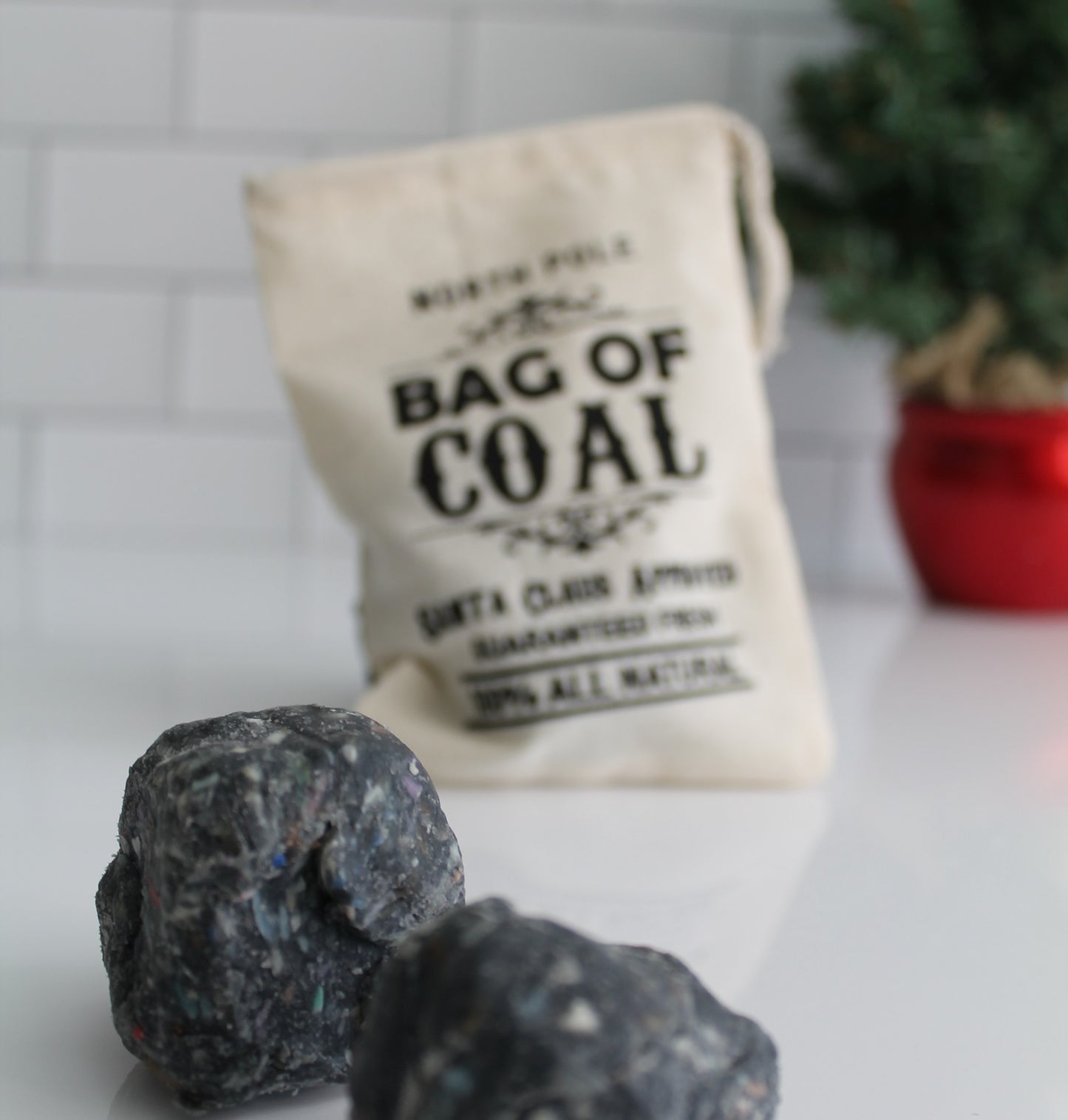 Bag of Coal Soap